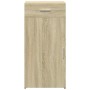 Aparador madera de ingeniería roble Sonoma 45x42,5x93 cm