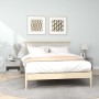 Mesita de noche 2 uds madera contrachapada gris hormigón