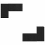 Juego de Muebles para TV 4 pcs Roble negro 60 x 30 x 30 cm