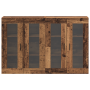 Armarios de Pared 2 pcs Madera Vieja 69.5x34x90 cm Madera