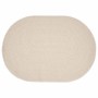Alfombra Crema 120 x 170 cm PP