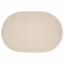 Alfombra Crema 160 x 230 cm PP