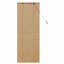 Persianas y Toldos para Ventanas Marrón Claro 60 x 160 cm Bambú