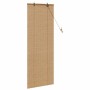 Persianas y Toldos para Ventanas Marrón Claro 60 x 160 cm Bambú