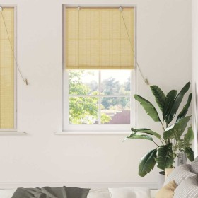 Persianas y Toldos para Ventanas Natural 80 x 160 cm Bambú