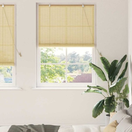 Persianas y Toldos para Ventanas Natural 120 x 220 cm Bambú