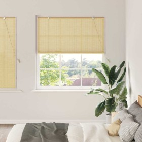 Persianas y Toldos para Ventanas Natural 140 x 160 cm Bambú