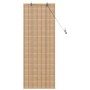 Persianas y Cortinas de Ventana Marrón Claro 60 x 160 cm Bambú