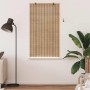 Persianas y Cortinas de Ventana Marrón Claro 100 x 160 cm Bambú