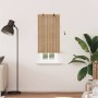 Persianas y Cortinas de Ventana Marrón Claro 100 x 220 cm Bambú