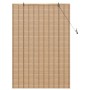 Persianas y Cortinas de Ventana Marrón Claro 120 x 160 cm Bambú
