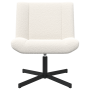 Silla de Acento Crema Tela Mediana Ergonómica Silla de Acento