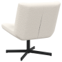 Silla de Acento Crema Tela Mediana Ergonómica Silla de Acento