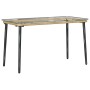 Mesa de Jardín Natural 80 x 40 x 45 cm Poliratán