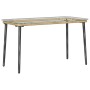 Mesa de Jardín Natural 80 x 40 x 45 cm Poliratán
