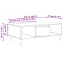 Roble artisan 103.5 x 60 x 35 cm Madera contrachapada