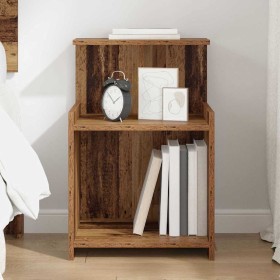 Mueble de cama Madera antigua 40 x 35 x 60 cm