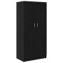Armario Roble negro 82.5 x 51.5 x 180 cm Madera contrachapada