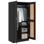 Armario Roble negro 82.5 x 51.5 x 180 cm Madera contrachapada