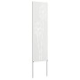 Panel Decorativo de Jardín Blanco 32 x 140 cm