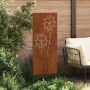 Panel Decorativo de Jardín Oxidado 50 x 140 cm