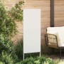 Panel Decorativo de Jardín Blanco 50 x 140 cm
