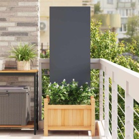 Panel Decorativo de Jardín Antracita 50 x 140 cm