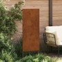 Panel Decorativo de Jardín Oxidado 50 x 140 cm