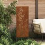 Panel Decorativo de Jardín Oxidado 50 x 140 cm