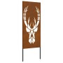 Panel Decorativo de Jardín Oxidado 50 x 140 cm
