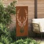 Panel Decorativo de Jardín Oxidado 50 x 140 cm