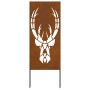 Panel Decorativo de Jardín Oxidado 50 x 140 cm