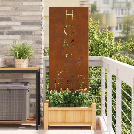 Panel Decorativo de Jardín Oxidado 50 x 140 cm