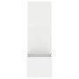 Macetero de Jardín con Panel Decorativo Blanco 50 x 140 cm