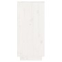 Mesa consola de madera maciza de pino blanco 60x34x75 cm