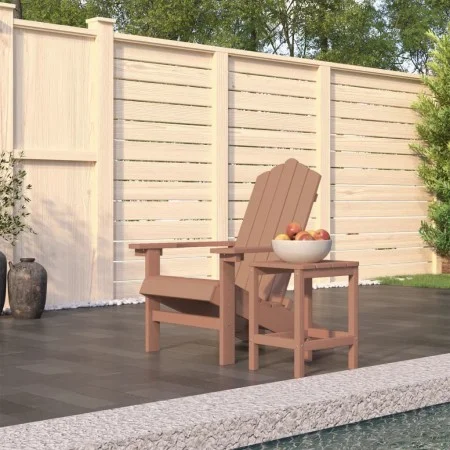 Adirondack-Gartenstuhl mit braunem HDPE-Tisch von vidaXL, Gartenstühle - Ref: Foro24-3095702, Preis: 183,07 €, Rabatt: %