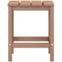 Adirondack-Gartenstuhl mit braunem HDPE-Tisch von vidaXL, Gartenstühle - Ref: Foro24-3095702, Preis: 183,07 €, Rabatt: %