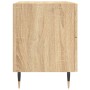 Mesita de noche madera de ingeniería roble Sonoma 40x35x47,5 cm