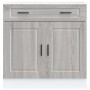 Mueble bajo de cocina porto gris sonoma madera reconstituida