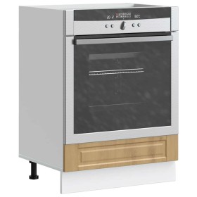Mueble de horno Porto roble artesanal madera reconstituida
