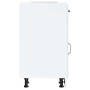 Mueble bajo de cocina porto alto brillo blanco