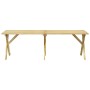 Gartentisch aus imprägniertem Kiefernholz, 220 x 73 x 70 cm von vidaXL, Gartentische - Ref: Foro24-318426, Preis: 180,92 €, R...