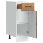 Mueble bajo de cocina porto madera vieja madera reconstituida