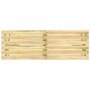 Impregnated pine wood garden table 220x73x70 cm by vidaXL, Garden tables - Ref: Foro24-318426, Price: 180,92 €, Discount: %