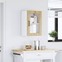 Armario de pared para cocina puerta cristal Porto roble sonoma