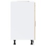 Mueble bajo de cocina porto roble sonoma madera reconstituida