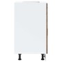 Mueble bajo de cocina porto roble ahumado madera reconstituida