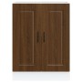 Mueble bajo de cocina porto roble marrón madera reconstituida