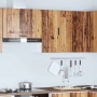 Armario de pared de cocina Porto madera vieja madera ingeniería