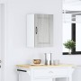 Armario de pared de cocina Porto gris sonoma madera ingeniería